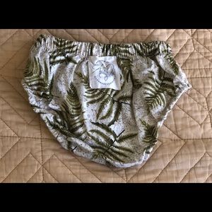 Ashley Rose Fern Print Diaper Cover